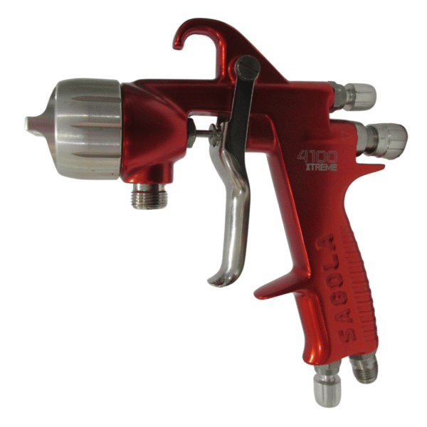 Pistola Sagola Mini Xtreme Succión 1.0mm Aluminio - Imagen 2