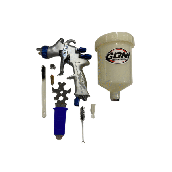 Pistola Gravedad LVMP Vaso 600ml Boquilla 1.3mm - Imagen 3