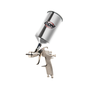 Pistola Con Vaso Aluminio 1L Gravedad HVLP